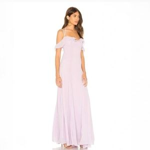 Lovers and Friends Leann Gown in Pastel Lilac Size S from REVOLVE
